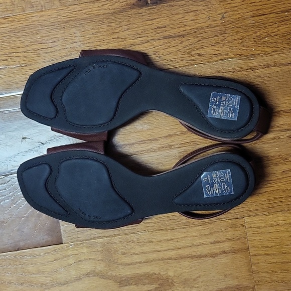 Ellory Leather Ankle-Cuff Flats - Picture 4 of 10